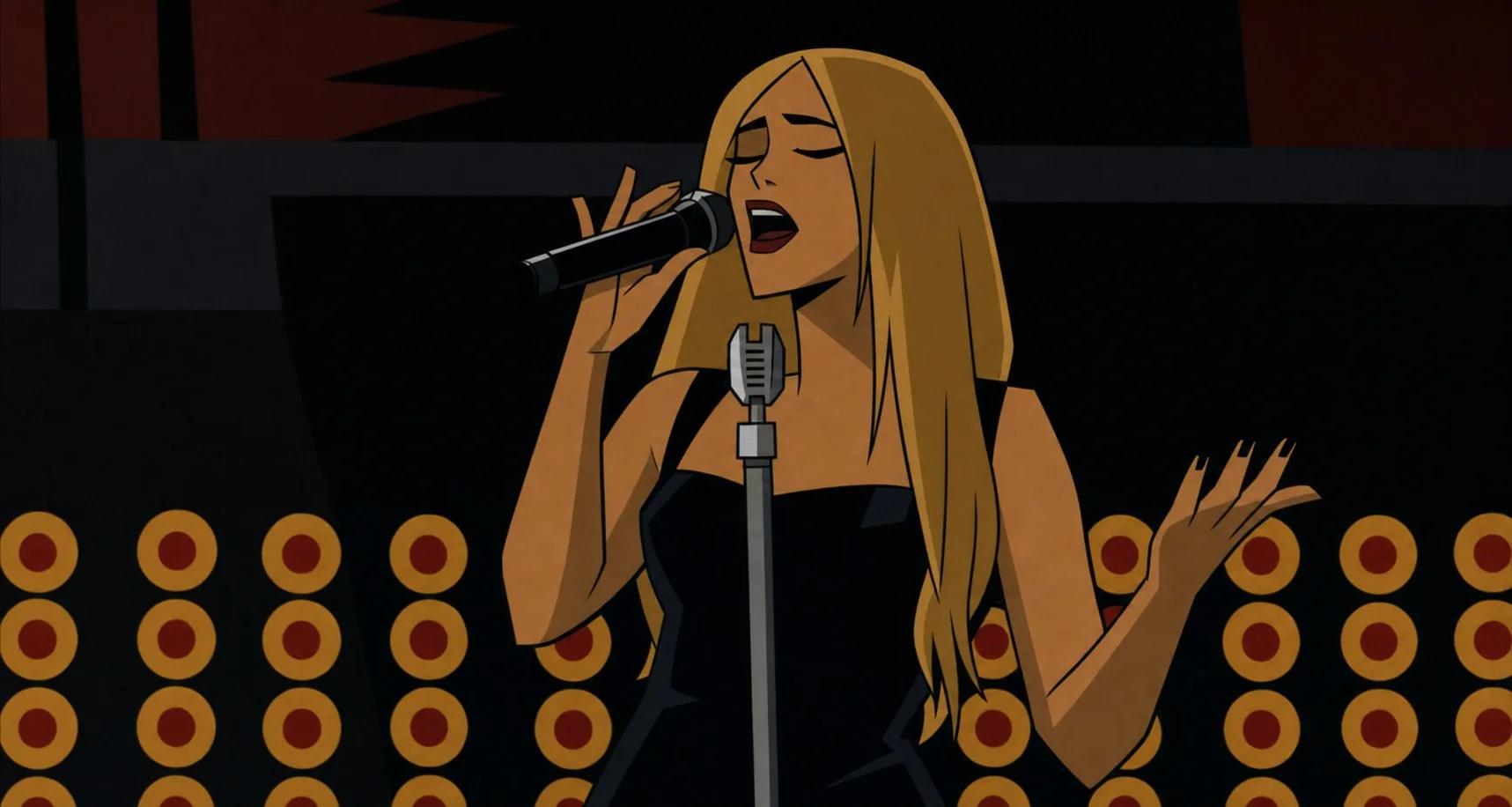 GPT Image 2 Batman Beyond inspired singer scene