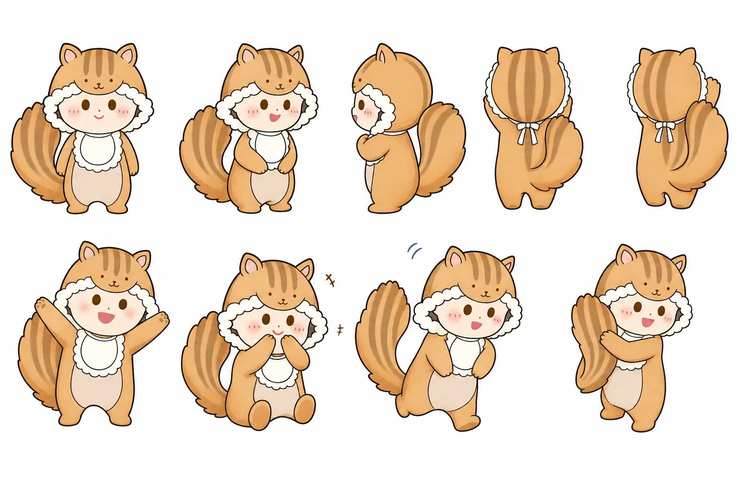 GPT Image 2 character reference sheet with multiple views and poses